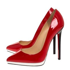 Christian Louboutin 8.5 Pigalle Pluto Tri Color